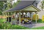 Satteldach-Carport Wallgau 430 x 900 cm Dachlattung