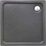 Ottofond Duschwanne Extraflach Aruba Rechteck 140 cm x 90 cm Anthrazit