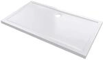 Aurlane Duschwanne Pure Rechteck 140 cm x 90 cm Wei&szlig;