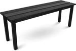 holz4home Gartenbank aus Tannenholz Bis zu 150 Kg Traglast Holzbank 118cm Lang