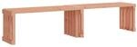 vidaXL Gartenbank Ausziehbar 212,5x40,5x45 cm Massivholz Douglasie
