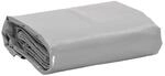 vidaXL Abdeckplane Grau 5x5 m 650 g/m&sup2; 156127