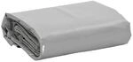 vidaXL Abdeckplane Grau 3,5x5 m 650 g/m&sup2; 156121