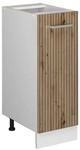 Vicco Apothekerschrank R-Line Artisan-Eiche Wei&szlig; 30 cm ohne Arbeitsplatte