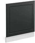 Vicco Frontblende R-Line Anthrazit Landhaus/Wei&szlig; 60 cm ohne Arbeitsplatte