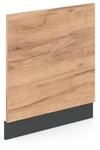 Vicco Frontblende R-Line Goldkraft Eiche/Anthrazit 60 cm ohne Arbeitsplatte