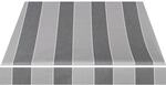 Spettmann Gelenkarmmarkise Star Fix B 250 cm x T 200 cm Grau Gestreift