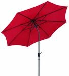Schneider Marktschirm Harlem &Oslash; 270 cm Rot mit Knickfunktion