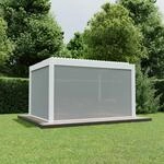 Ximax Seitenmarkise Aluminium Pergola Elektrisch 400 cm Wei&szlig;