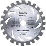 kwb Akku Top Easy Cut Kreiss&auml;geblatt 184 x 20 mm 30 Z&auml;hne universell