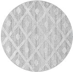 Ayyildiz Hochflorteppich Pisa 4707 Grau &Oslash; 160 cm