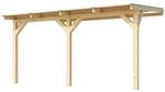 Weka Terrassen&uuml;berdachung 672 Gr. 3 Holz