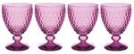 Villeroy & Boch Boston Coloured Rotweinglas 200 ml 4er Set Berry