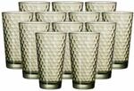 Ritzenhoff & Breker Favo Longdrinkgl&auml;ser 400 ml 12er Set oliv