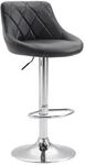 CLP Barhocker Lazio Kunstleder Schwarz/Chrom
