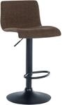 CLP Barhocker Branford braun/Stoff