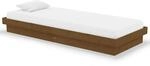 vidaXL Massivholzbett Honigbraun 75x190 cm 2FT6 Small Single1279506