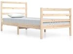 vidaXL Massivholzbett Kiefer 90x200 cm1083942