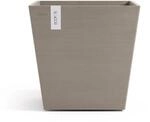 Ecopots Pflanztopf Rotterdam Braungrau 45,4 cm x 44 cm