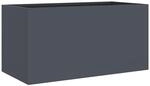 vidaXL Pflanzk&uuml;bel Anthrazit 62x30x29 cm Stahl 841591