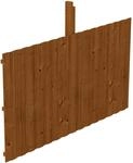 Skan Holz R&uuml;ckwand Deckelschalung 341 x 180 cm Fichte Nussbaum