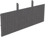 Skan Holz R&uuml;ckwand Deckelschalung 550 x 180 cm Fichte Schiefergrau