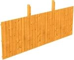 Skan Holz R&uuml;ckwand Deckelschalung 550 x 180 cm Fichte Eiche hell