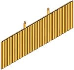 Skan Holz R&uuml;ckwand Deckelschalung Leimholz 550 cm x 180 cm