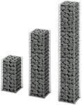 vidaXL Gabionen-Set 3 Tlg Verzinkter Draht 141048