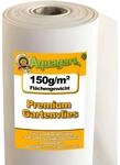 Aquagart 10m&sup2; Gartenvlies Unkrautvlies Unkrautfolie Mulchvlies 150g/m&sup2; Wei&szlig; 1m