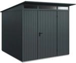 H&ouml;rmann Ger&auml;tehaus Trend mit Pultdach Typ 2 RAL7016 Anthrazitgrau Einzelt&uuml;r