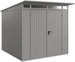 H&ouml;rmann Ger&auml;tehaus Trend mit Pultdach Typ 2 RAL9007 Graualuminium Doppelt&uuml;r