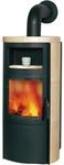 Hark Vito WW GT ECOplus Kaminofen Ofenkacheln Creme 8 kW wasserf&uuml;hrend