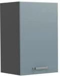 Vicco H&auml;ngeschrank R-Line H&auml;ngender K&uuml;chenschrank Blau-Grau/Anthrazit 40 cm
