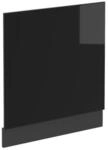Vicco Frontblende R-Line Schwarz Hochglanz/Anthrazit 60 cm ohne Arbeitsplatte