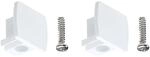 Paulmann Endkappe URail f&uuml;r 1,3 cm x 2,1 cm Signalwei&szlig; 2er Pack