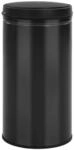 vidaXL Automatischer Sensor-M&uuml;lleimer 60 L Kohlenstoffstahl Schwarz 649747