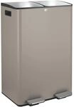 Spirella Kosmetikeimer Aliya 2 x 30, Taupe Matt
