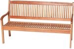 Gartenbank Maracaibo 3-Sitzer 91 x 157 x 63,5 cm