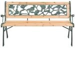 vidaXL Gartenbank Holz 122 cm