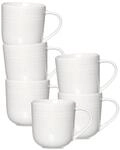 Ritzenhoff & Breker Levi Kaffeebecher 400 ml 6er Set Wei&szlig;