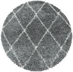 Ayyildiz Hochflorteppich Alvor 3401 Grau &Oslash; 160 cm