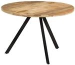 vidaXL Esstisch 110x75 cm Massivholz Mango 338476