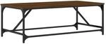 vidaXL Couchtisch Braun Eichen-Optik 100x50x35 cm Holzwerkstoff Modell 1