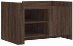 vidaXL Couchtisch Braun Eichen-Optik 80x50x50 cm Holzwerkstoff