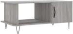 vidaXL Couchtisch Grau Sonoma 90x50x40 cm Holzwerkstoff Modell 3