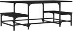 vidaXL Couchtisch Schwarz 100x50,5x40 cm Holzwerkstoff