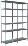 Schulte Steck-Grund-/Anbauregal 230 cm x 160 cm x 50 cm Verzinkt