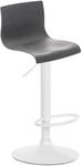 CLP Barhocker Hover Kunststoff Metall Matt Weiss/Grau