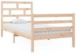 vidaXL Massivholzbett Kiefer 90x200 cm1053756